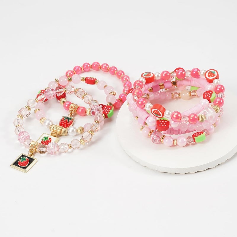 Briutn 4th of July Beaded Bracelets with American Flag Stars Charms USA Jewelry - Image 4